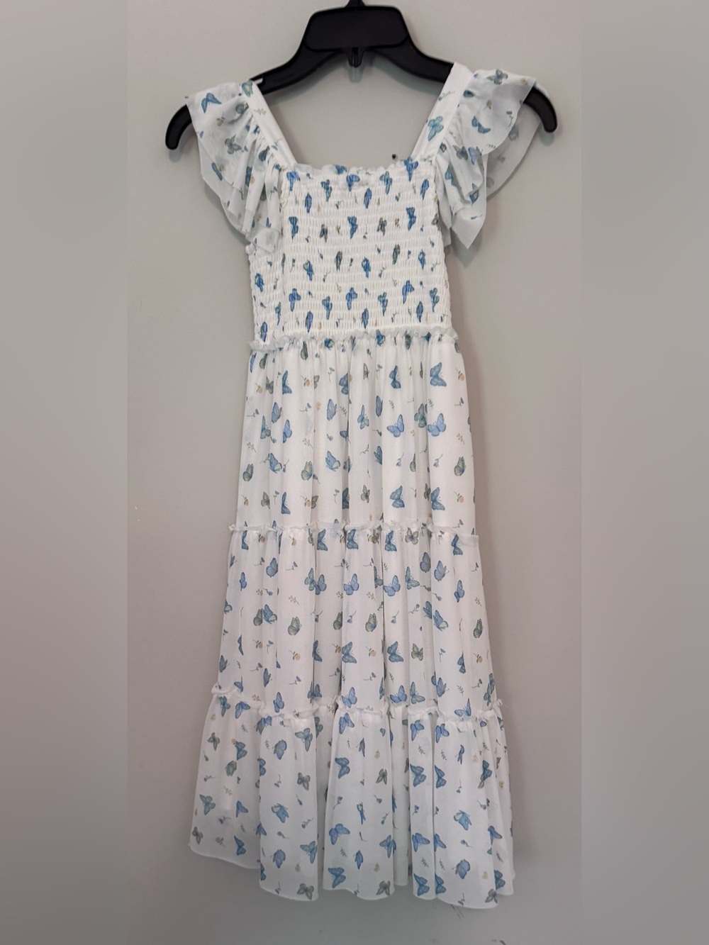 Rare Editions Floral Maxi Dress Size 6X Like New